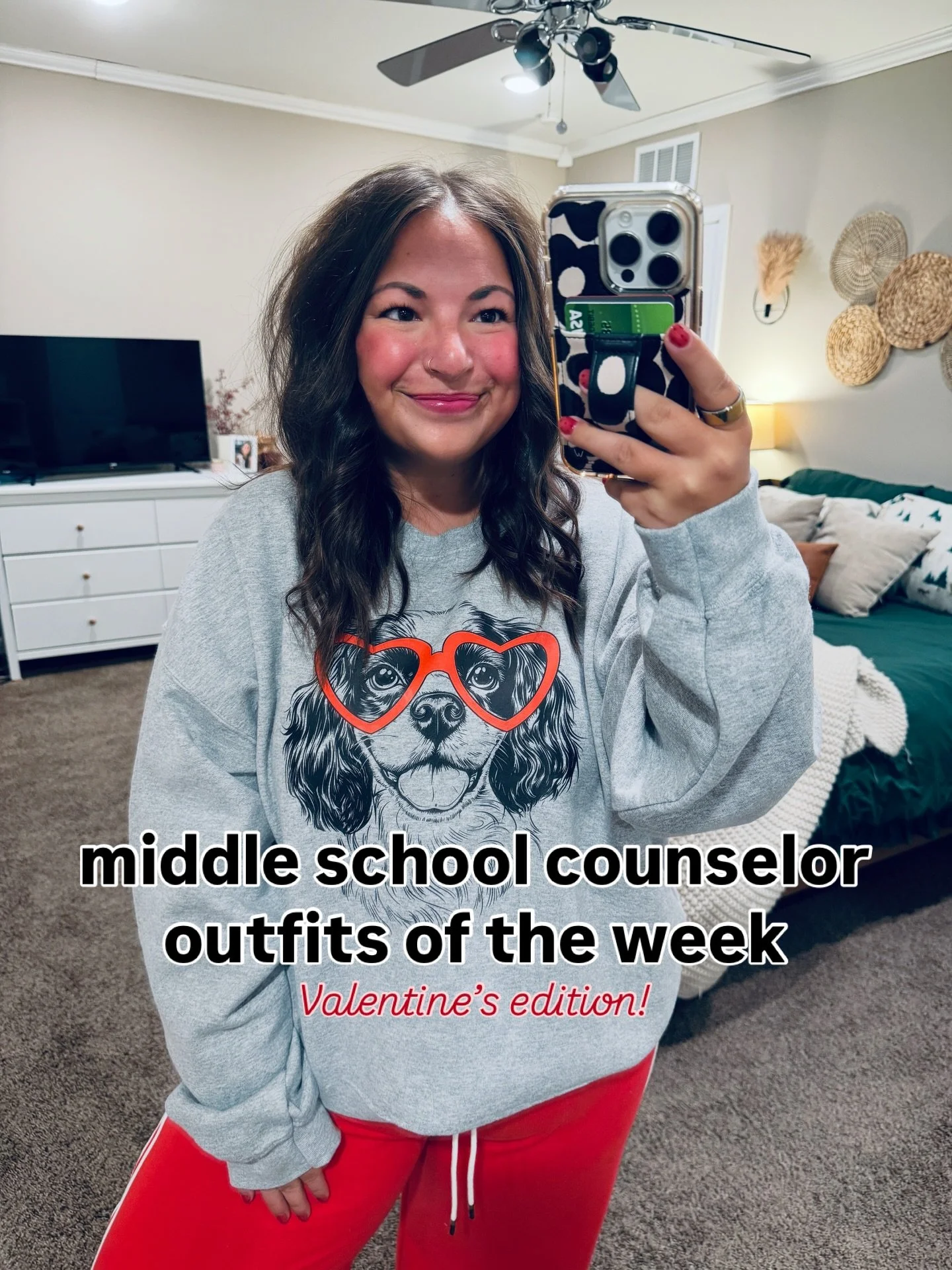 Last week&rsquo;s middle school counselor outfit round up for Valentine&rsquo;s week! ❣️

All outfits are linked in my ltk 🫶🏻 or comment OUTFITS &amp; I&rsquo;ll send the links directly to ya!!
