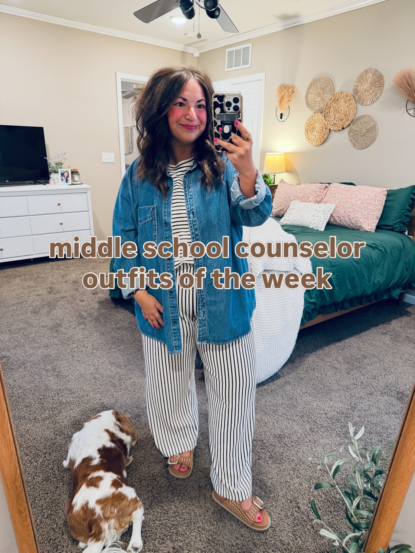 Last week&rsquo;s middle school counselor outfit round up! 🫶🏻

All outfits are linked in my ltk 🤍 or comment OUTFITS &amp; I&rsquo;ll send the links directly to ya!!