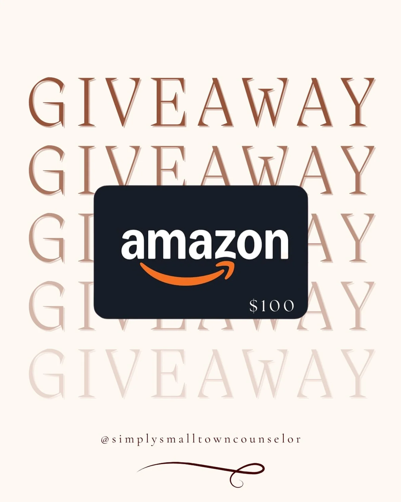 ⭐️ GIVEAWAY! ⭐️

A little thank you for being here&nbsp;🤍&nbsp;month #2 of a gift card giveaway&nbsp;as my way of showing appreciation for this amazing community! This month&rsquo;s prize: a&nbsp;$100 Amazon gift card&nbsp;🛒🤍

Here&rsquo;s how to 