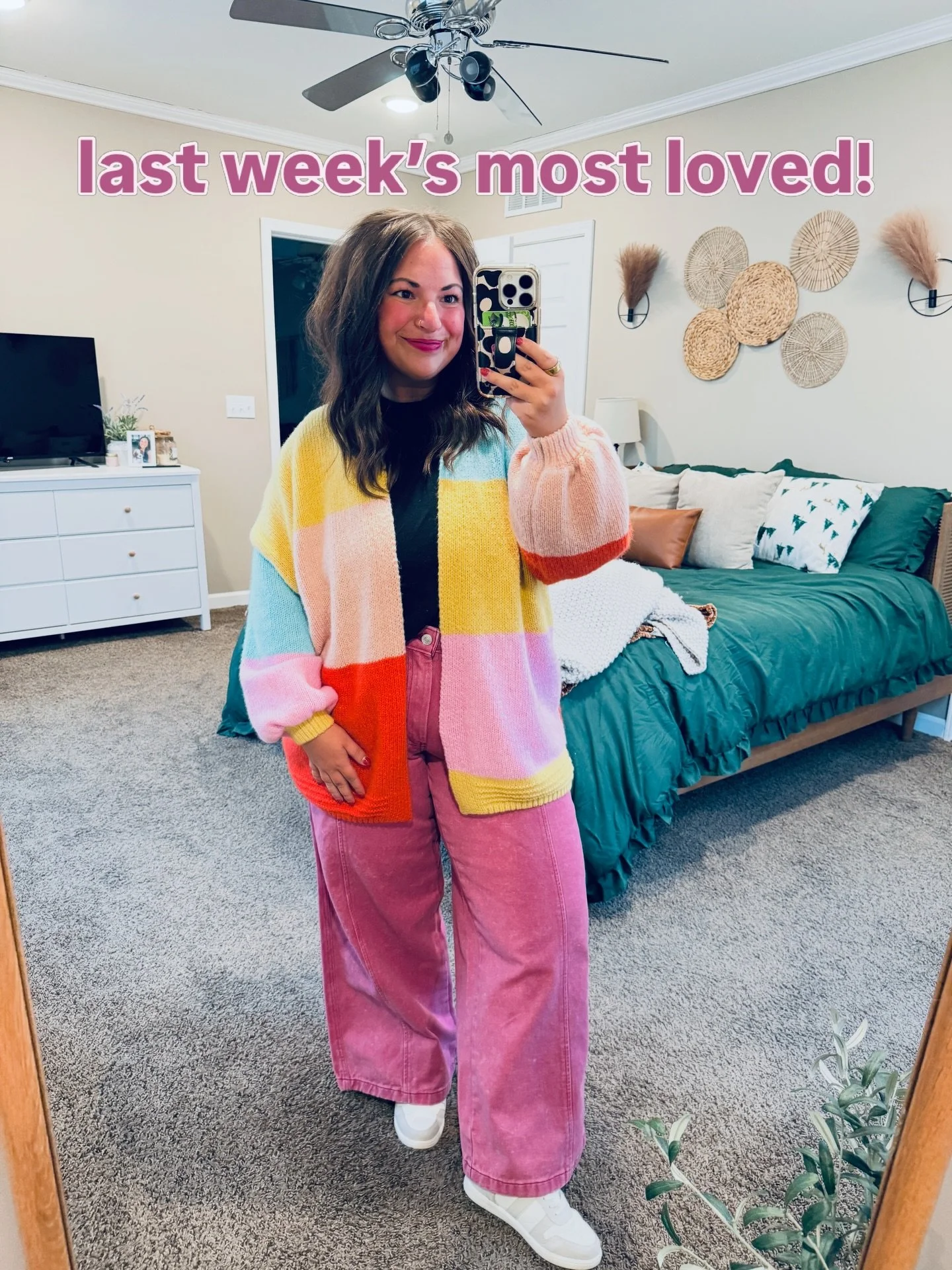 Y&rsquo;all have been loving my monthly most loved posts, so I decided to start sharing our weekly most loved items as well! 🫶🏻 We are clearly all loving the soft layering pieces, fun prints + colors for spring! &amp; I&rsquo;m here for it!! 😍 Com
