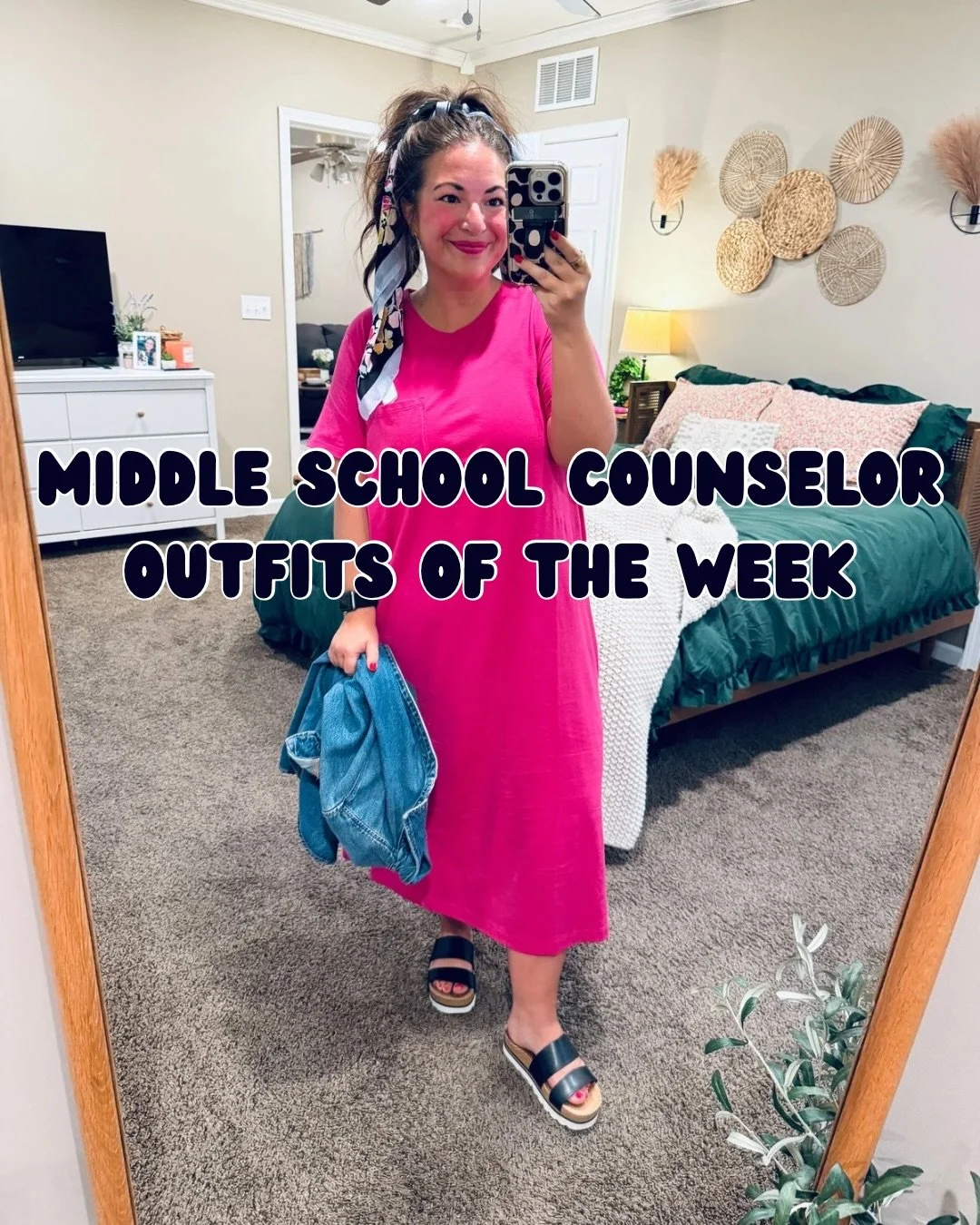 Last week&rsquo;s middle school counselor outfit round up! 💕⭐️💐

Comment SHOP below to receive a DM with the link to this post on my LTK ⬇ https://liketk.it/63msQ #ltkmidsize #ltkootd #ltkworkwear
