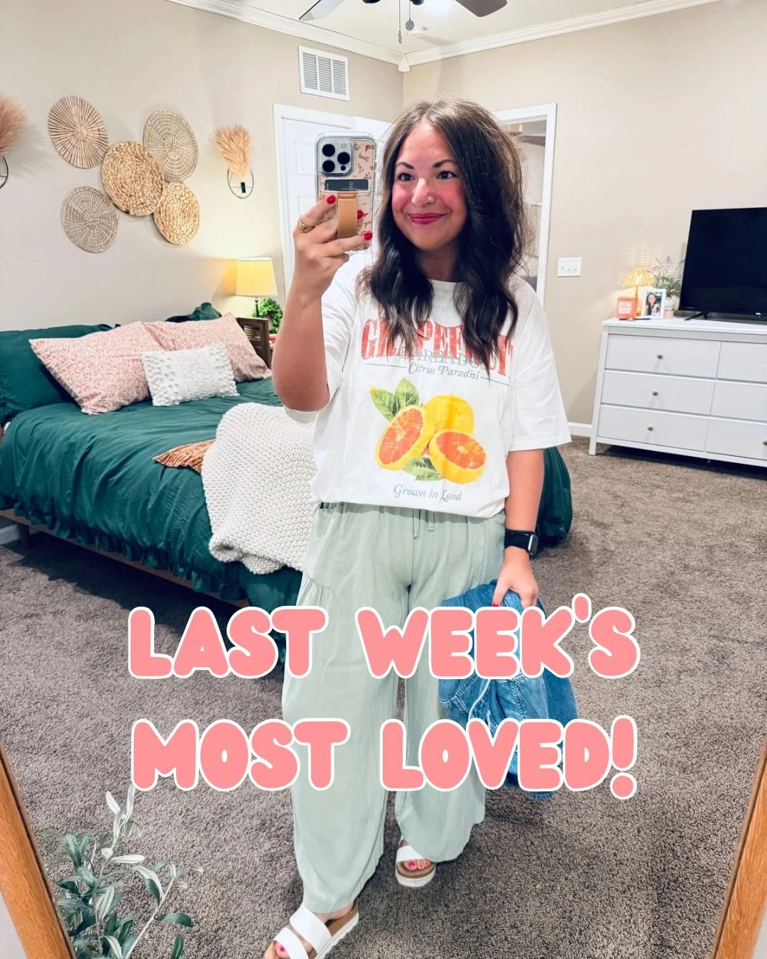 These were the top-loved pieces you couldn&rsquo;t get enough of &mdash; clearly you have good taste! 😉 Linking everything for you! 🍑✨🫶🏻

Comment SHOP below to receive a DM with the link to this post on my LTK ⬇ https://liketk.it/65Fsn #ltkmidsiz