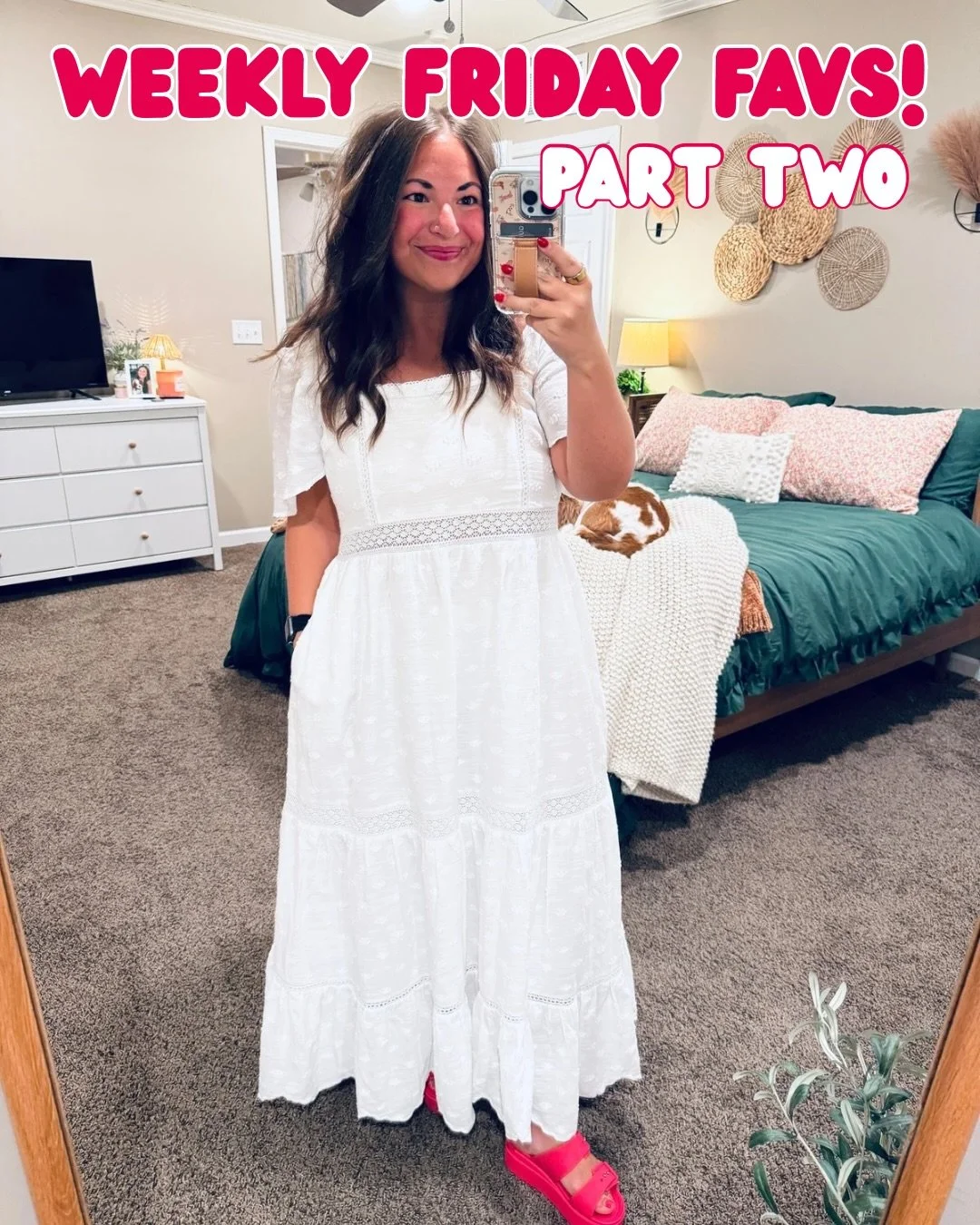 My Friday favs post is HUGE, so I&rsquo;m splitting it into two parts so y&rsquo;all get to see everything because it&rsquo;s that good! 👏🏻 It includes LOTS of spring transition fits &amp; some random home stuff as well. Comment FRIDAY for links! ?