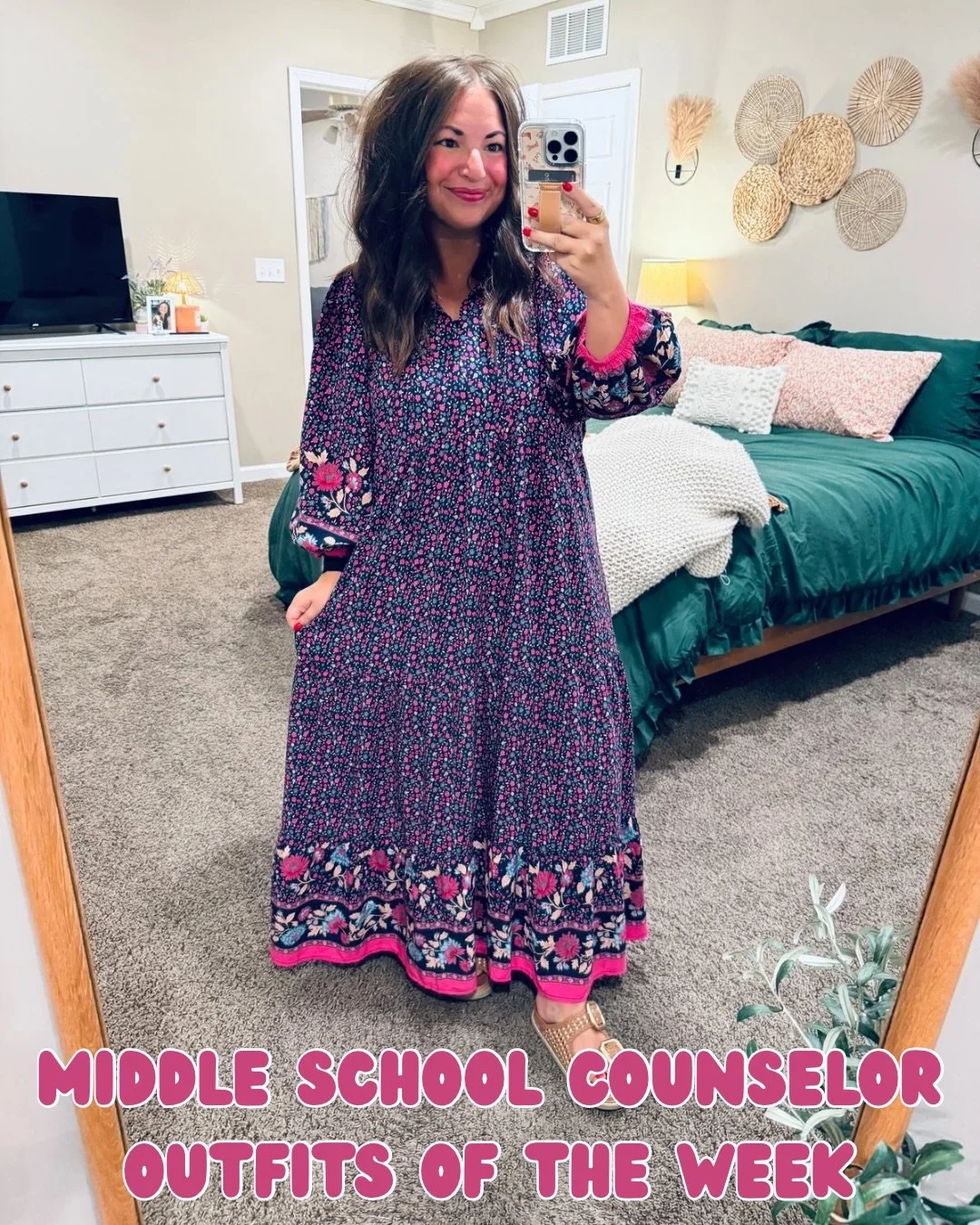 Last week&rsquo;s middle school counselor outfit round up! 🫶🏻⭐️💕💐

Comment SHOP below to receive a DM with the link to this post on my LTK ⬇ https://liketk.it/66ekH #ltkootd #ltkmidsize #ltkworkwear