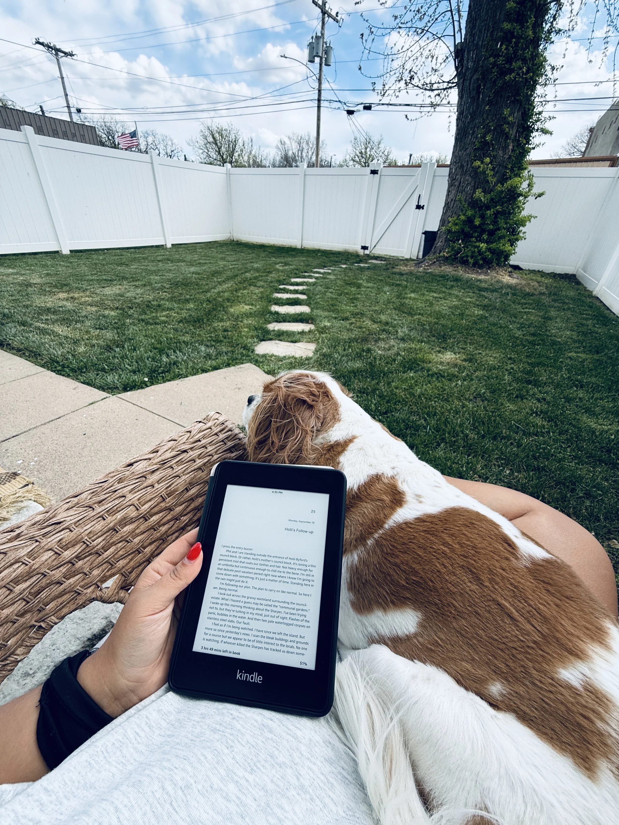 On the bookshelf in March