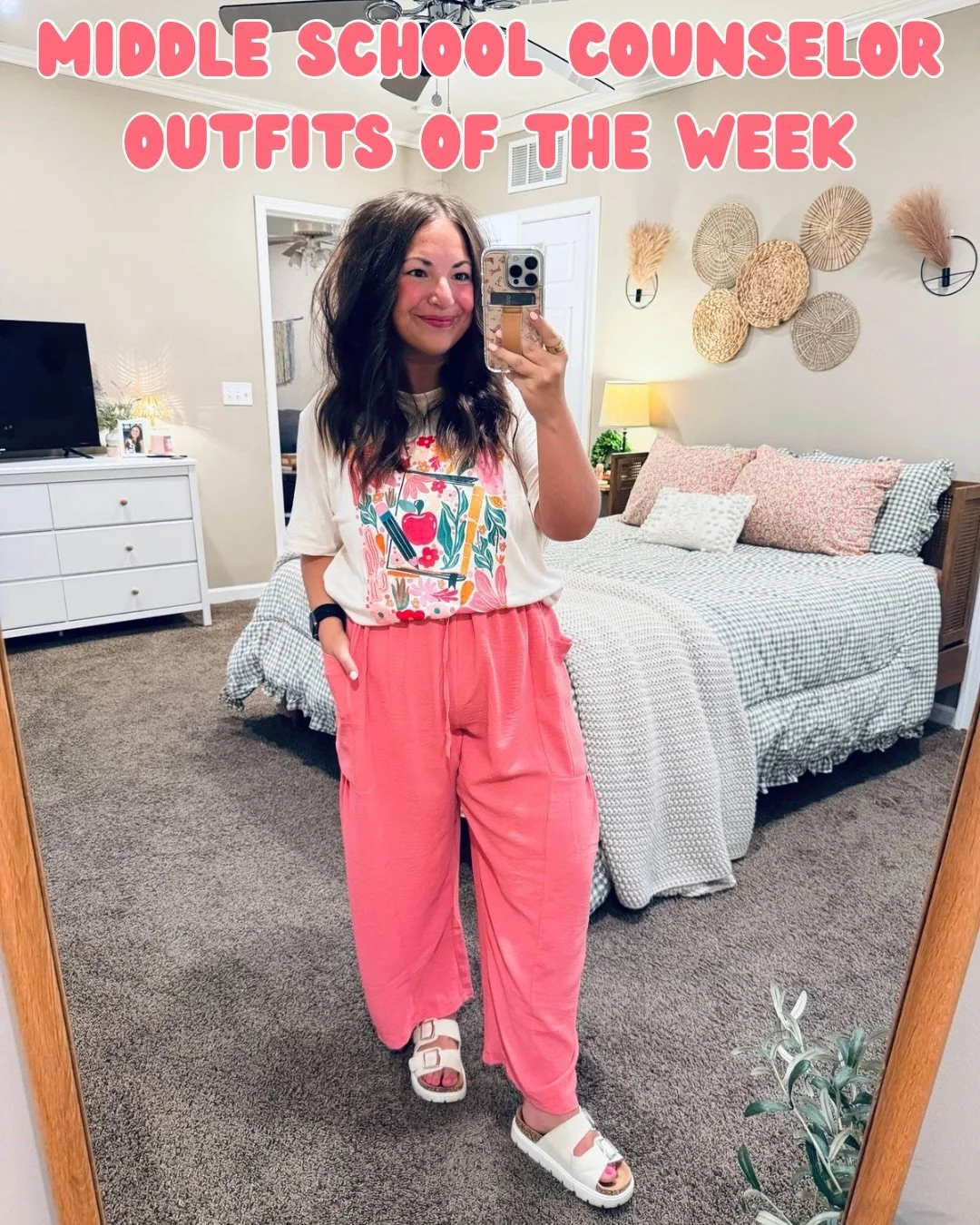 Last week&rsquo;s middle school counselor outfit round up! 🫶🏻

Comment SHOP below to receive a DM with the link to this post on my LTK ⬇ https://liketk.it/69EWK #ltkmidsize #ltkworkwear #ltkootd