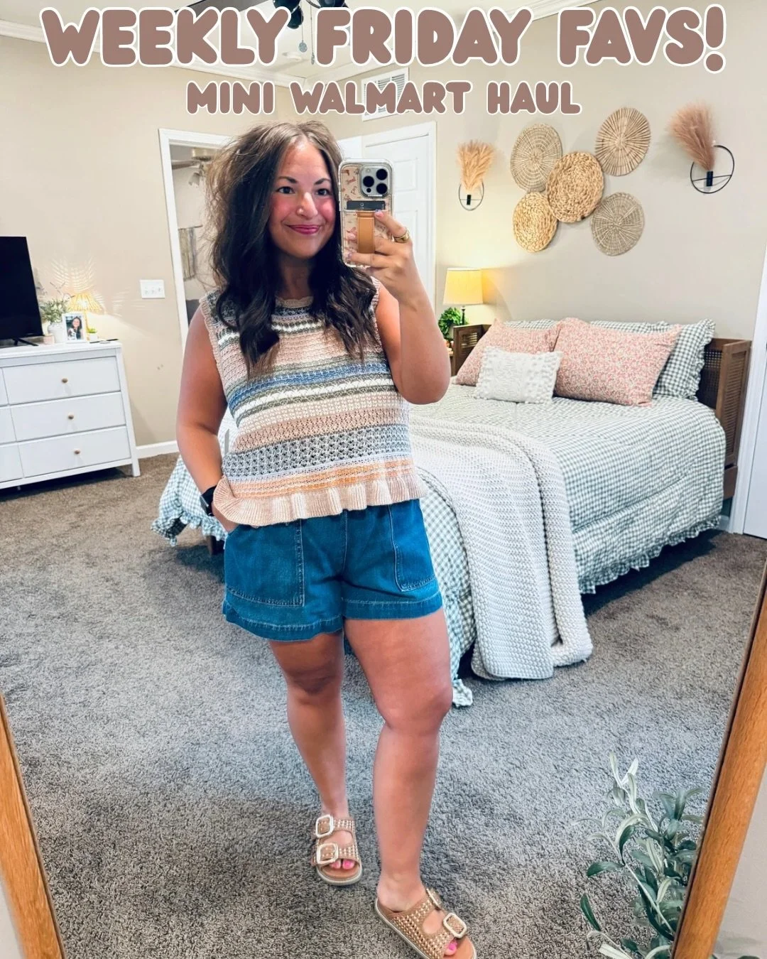 My Friday favs post is pretty big, so I&rsquo;m splitting it into a few parts so y&rsquo;all get to see everything because it&rsquo;s that good! 👏🏻 Today I&rsquo;m sharing a mini @walmart haul! ✨ Comment FRIDAY for links! 🫶🏻