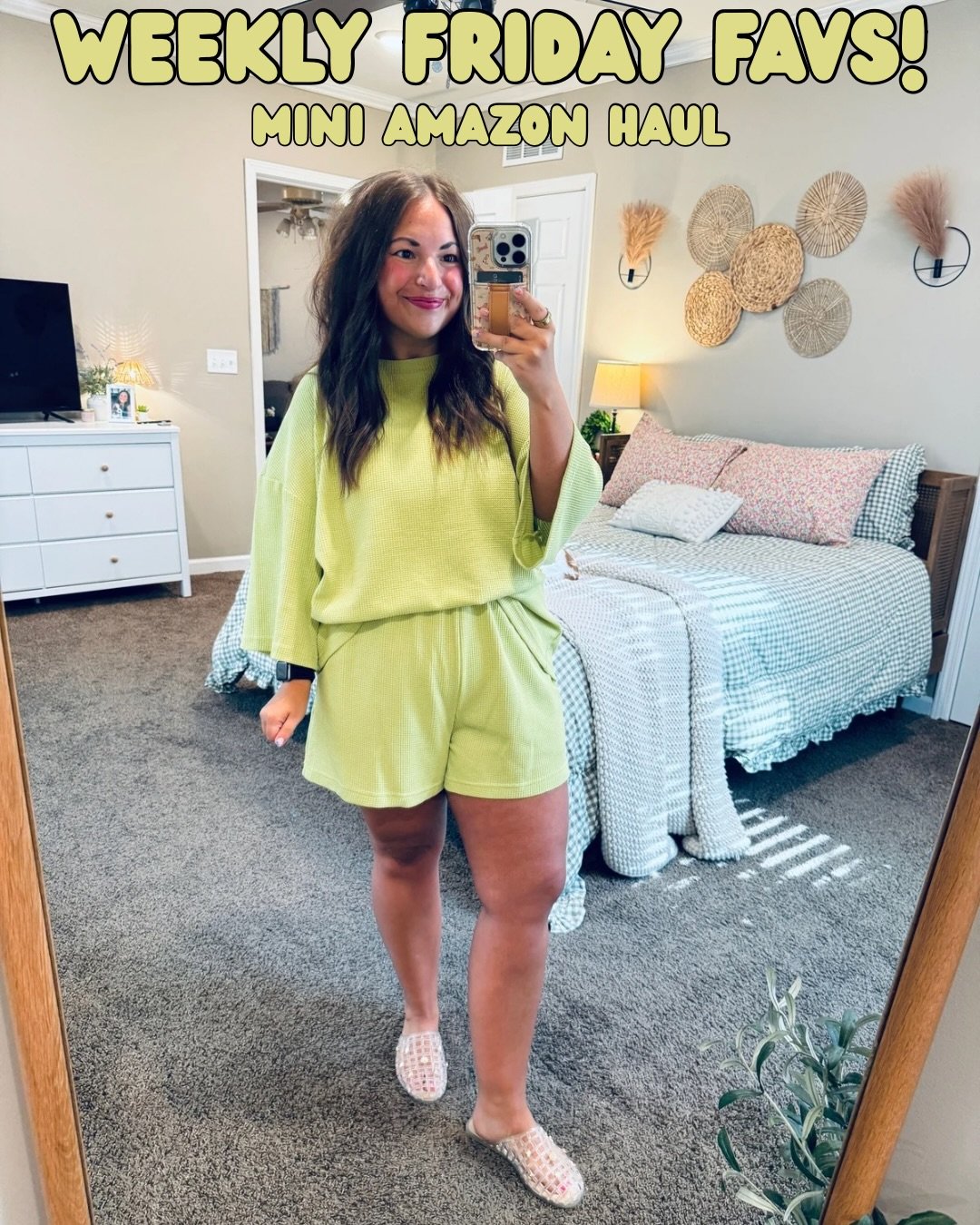 My Friday favs post is pretty big, so I&rsquo;m splitting it into a few parts so y&rsquo;all get to see everything because it&rsquo;s that good! 👏🏻 Today I&rsquo;m sharing a mini @amazon haul! ☀️ Comment FRIDAY for links! 🫶🏻