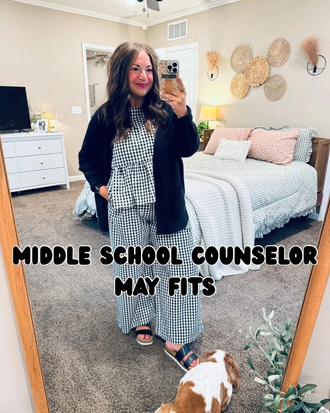 Lots of my May outfits as a middle school counselor in one post! 🖤💫🫶🏻 a little bit of cozy, a little bit of spring transition, &amp; a whole lof of &ldquo;I&rsquo;ll be wearing this again!&rdquo; + lots of comfy summer fits!

Comment MAY for link