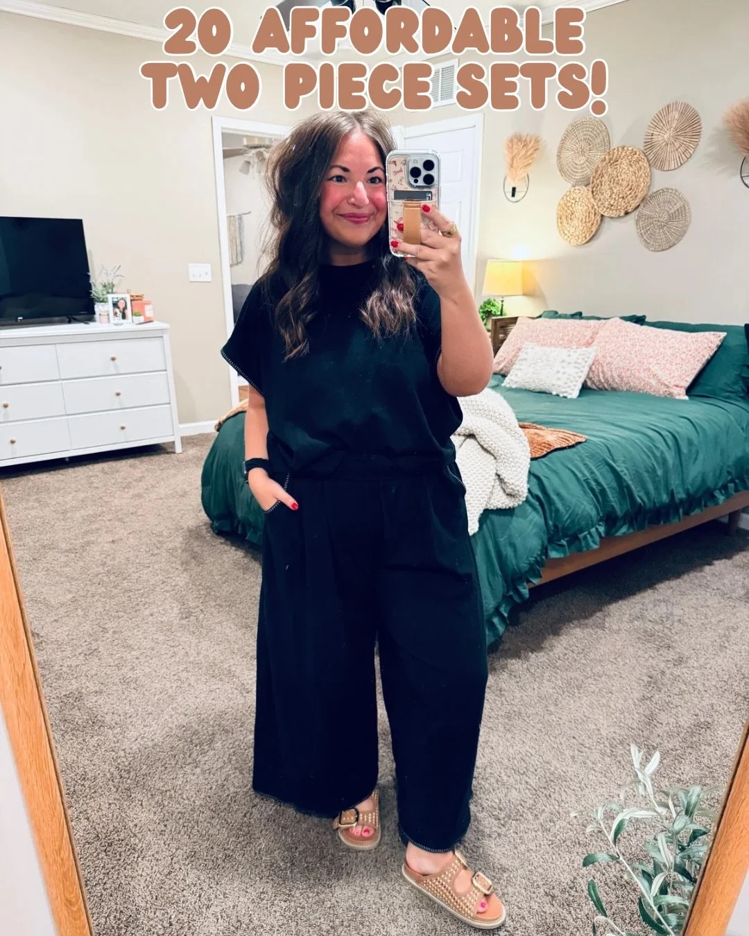 20 affordable two piece sets you&rsquo;ll want in your closet! 🤍✨ Comfy, cute &amp; SO easy to throw on&mdash;these sets make getting dressed a breeze! Several are perfect for the classroom now &amp; can easily transition into fall. 🍎📚✏️

Which on
