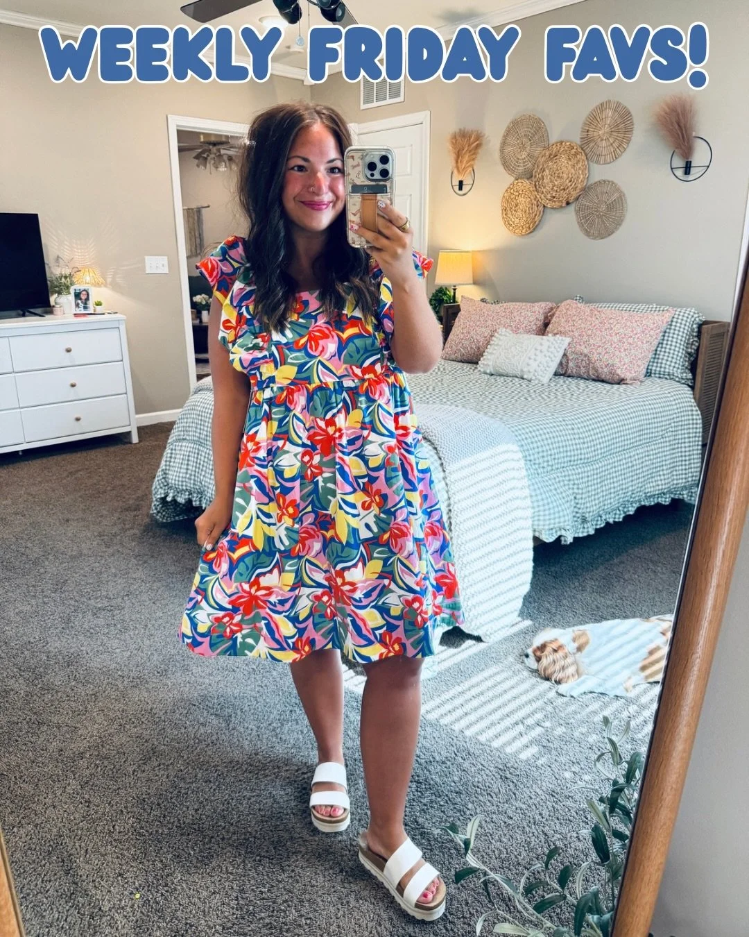 A little bit of this, a little bit of that, a whole lot of cuteness!!! 💙 Found some great pieces from @walmart, @target &amp; @amazon to help me start the school year off right! 👏🏻 Comment FRIDAY for links! 🍉⭐️🦋💐🫶🏻