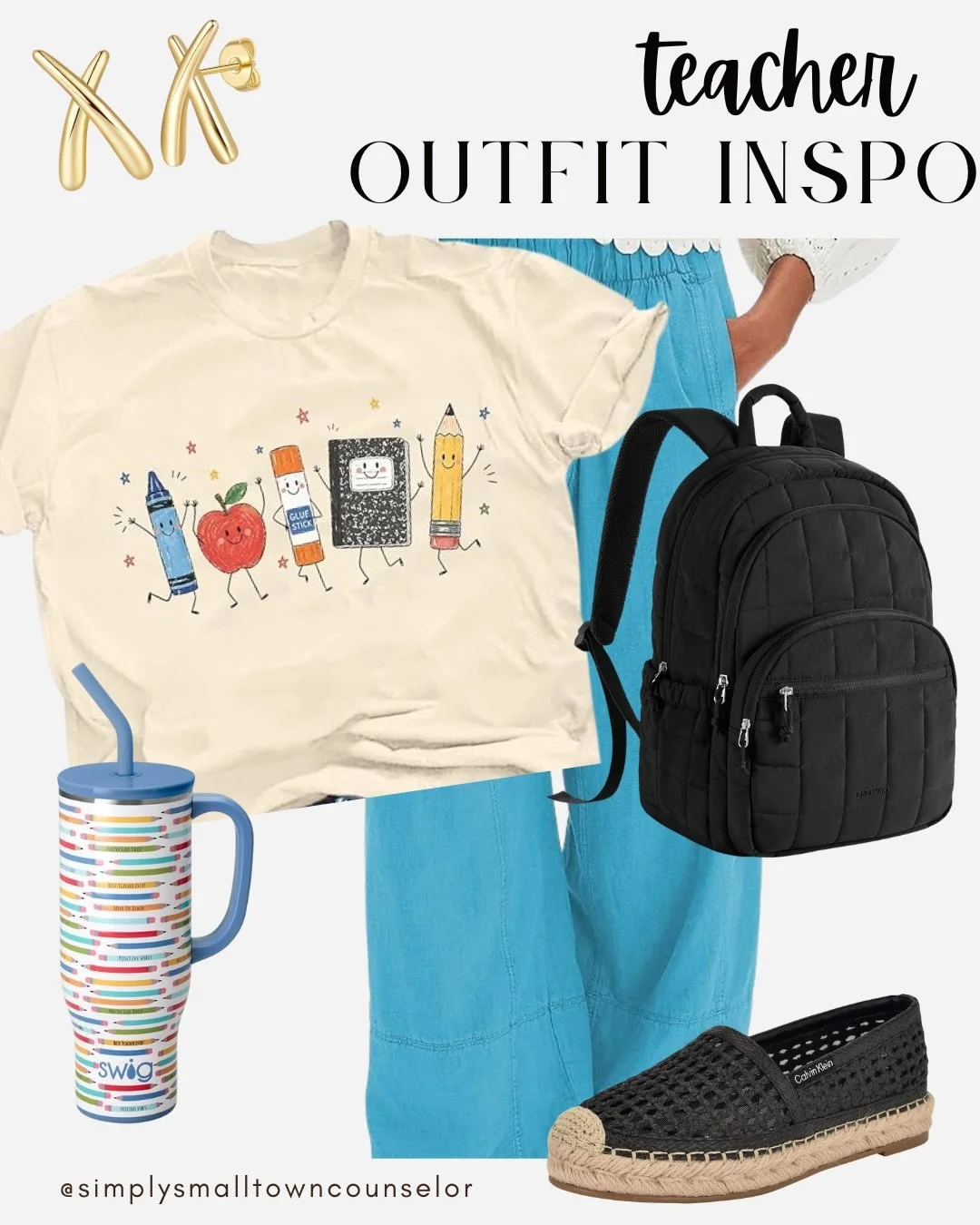 Teacher outfit inspo, but make it amazon-only! Twenty new outfits comin&rsquo; your way! 💚🛒🍎

comment TEACHER for links! ⭐️