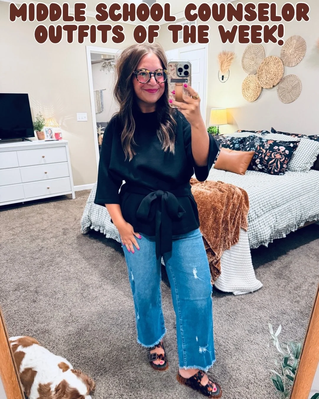 Last week&rsquo;s middle school counselor outfit round up for a short four day week! 🤎🍂 I&rsquo;m SO ready for fall!! Anyone else?

#LTKootd #LTKMidsize #LTKWorkwear

Comment SHOP below to receive a DM with the link to this post on my LTK ⬇ https:/