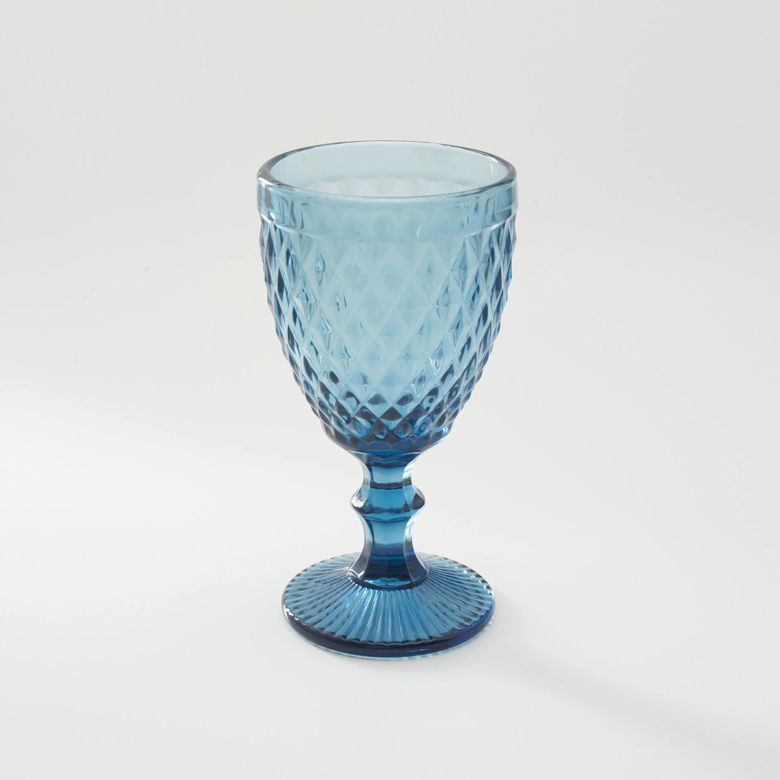 NOBLE WINE GOBLET - BLUE