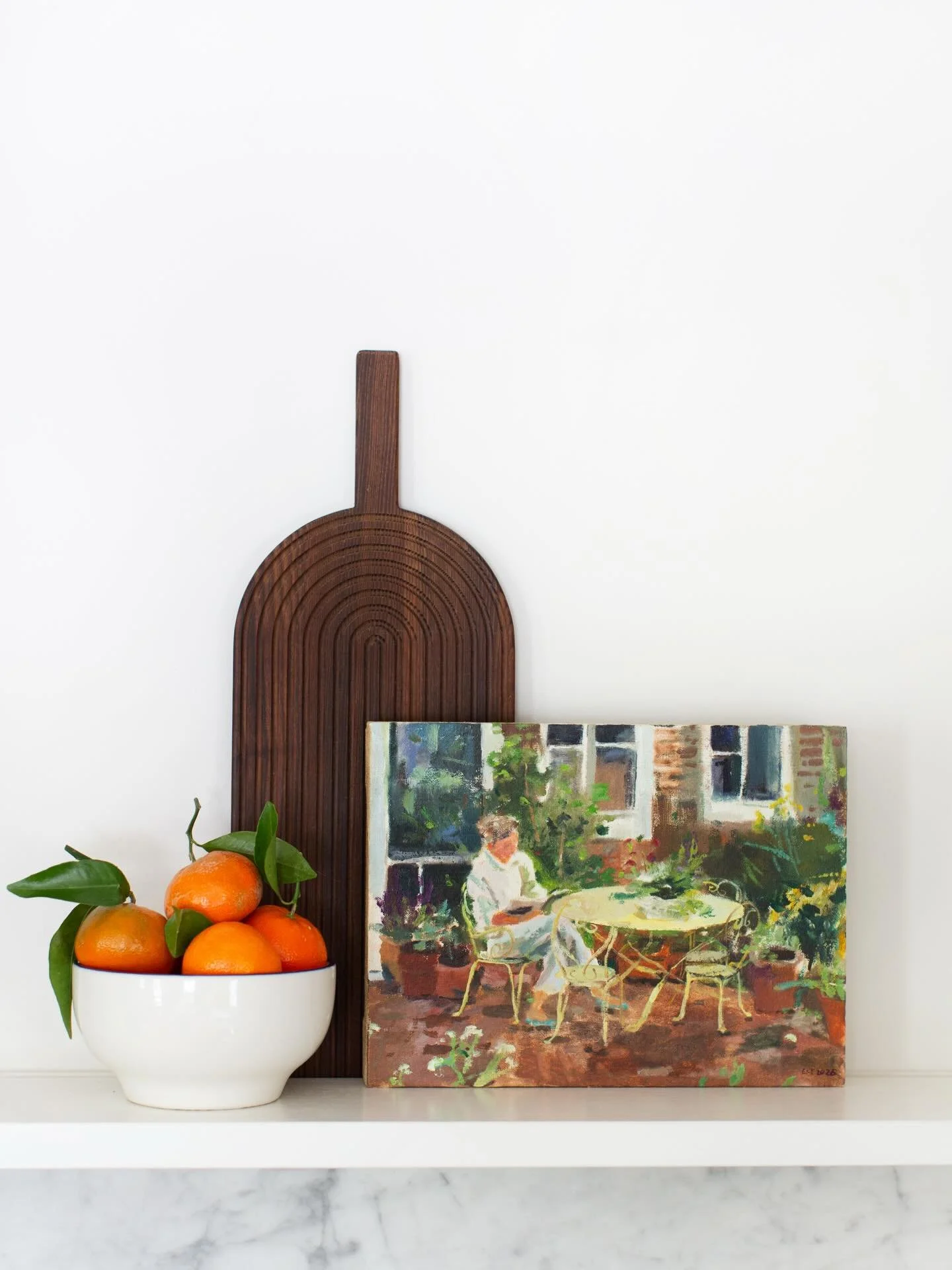 A collection of eight new works by Elizabeth Endres was shared with newsletter subscribers last night. It&rsquo;s such a joy to have these new paintings by Elizabeth here! Swipe through to browse them all or shop those that remain on our website.