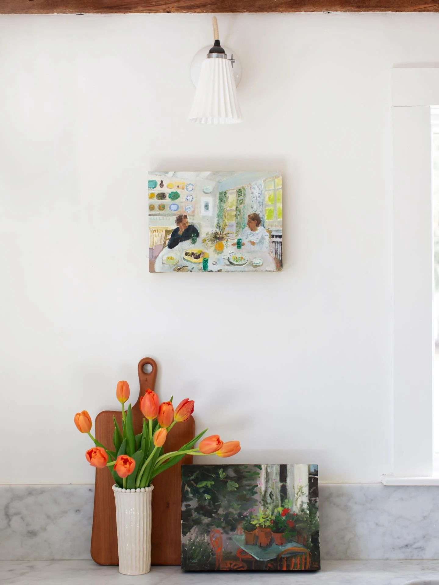 A collection of ten new works by Elizabeth Endres were shared with newsletter subscribers last night! Browse the thoughtful tablescapes, rich florals, and meaningful treasures that make up Elizabeth&rsquo;s paintings on our website, or reach out to s