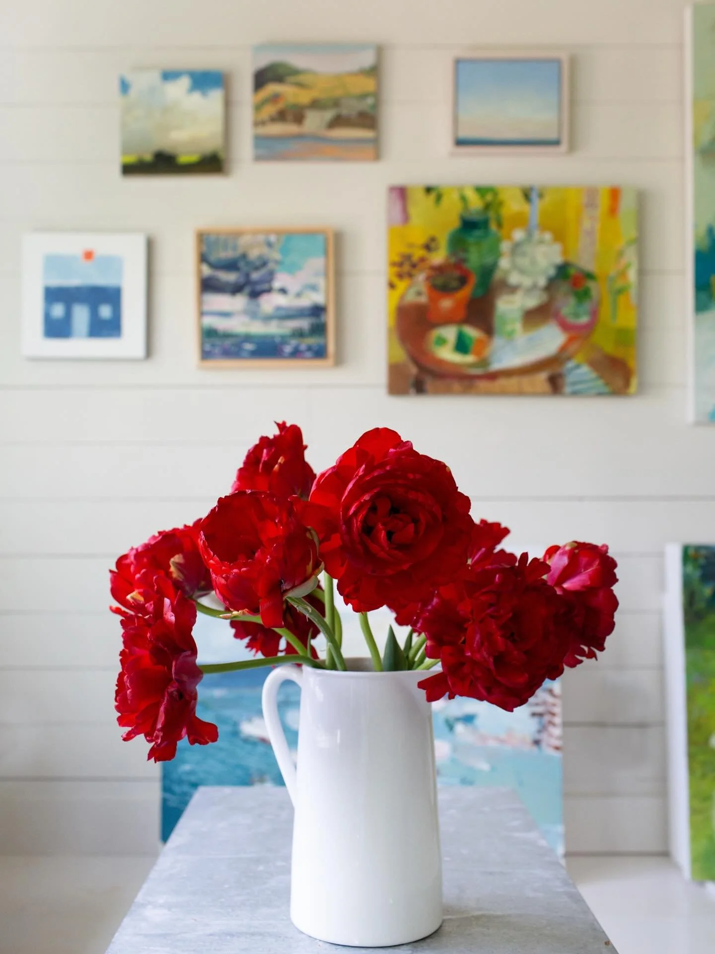 Our first season planting Peony Flowering Tulips from @vanengelenbulbs and we couldn&rsquo;t love them more! &hearts;️