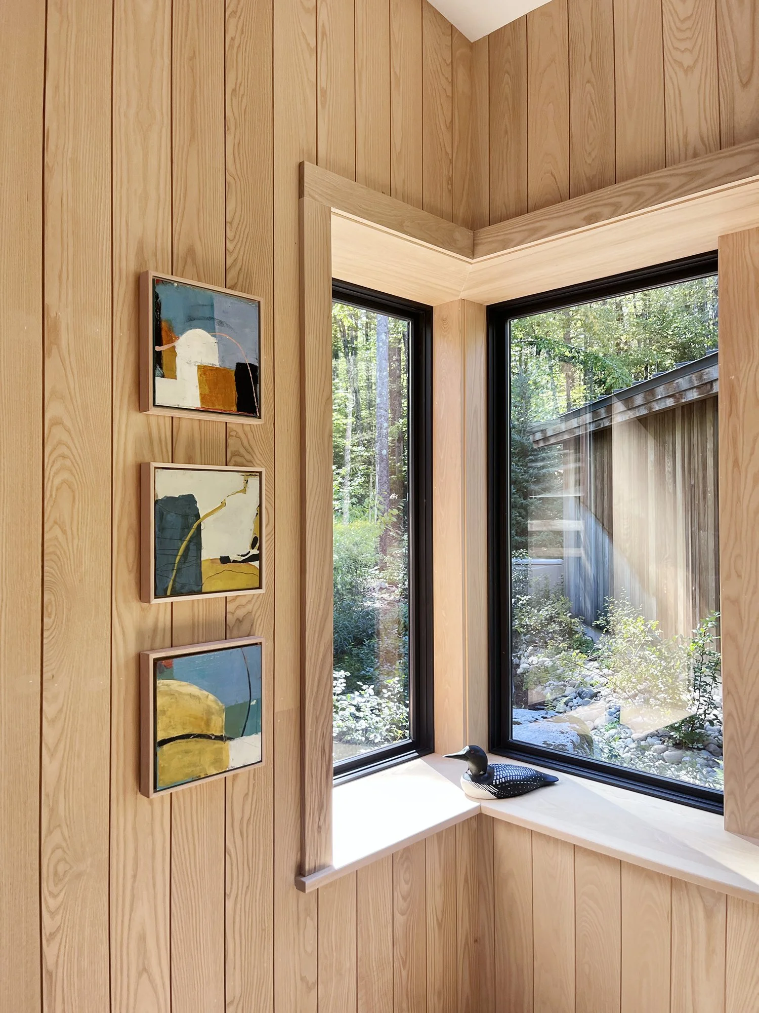 Anki Gelb: Sebago Lake. Interior by Morrison Design House.