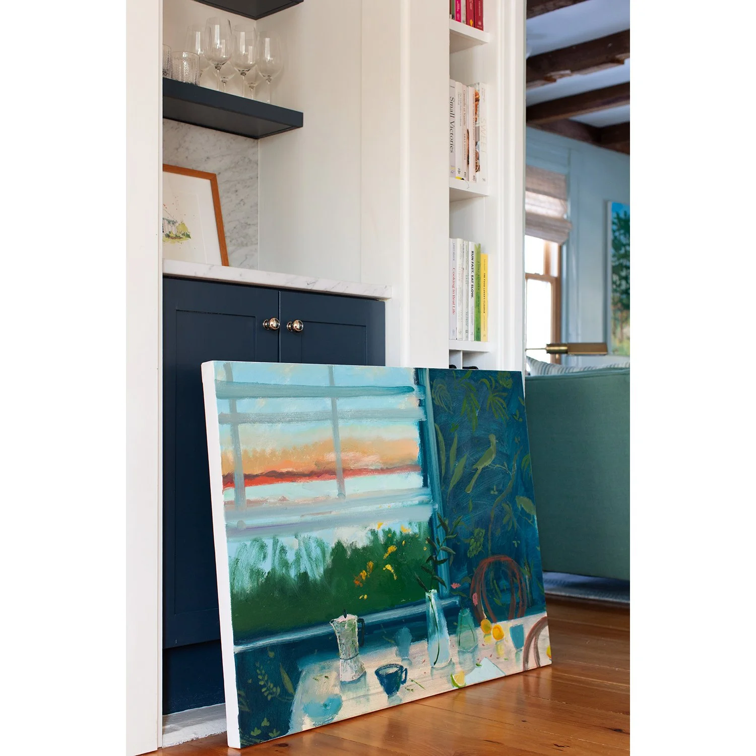 Blue Blue Lemon Painting by Melanie Parke.jpg