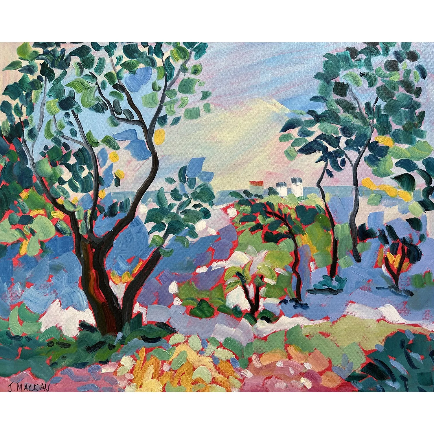 Happiness in the Woods