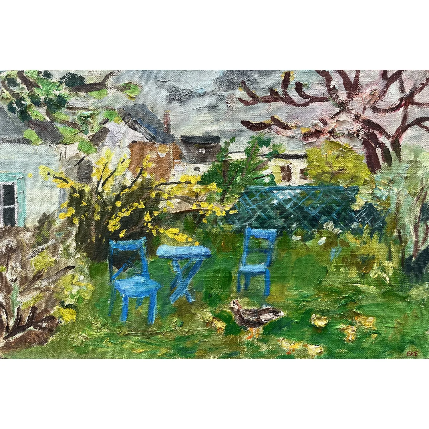 Ducks in the Backyard by Elizabeth Endres.jpg