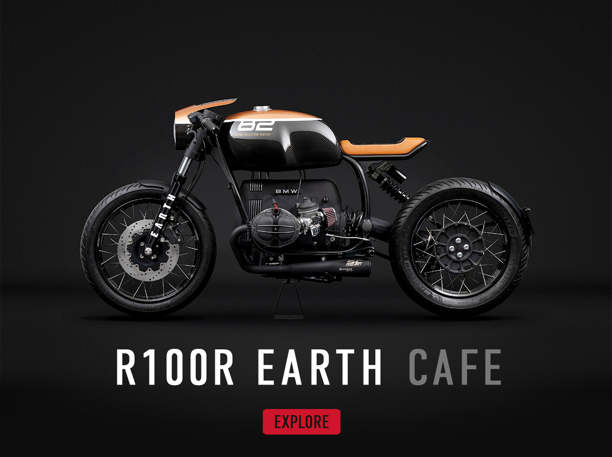 BMW R100R EARTH - CAFE RACER EDITION