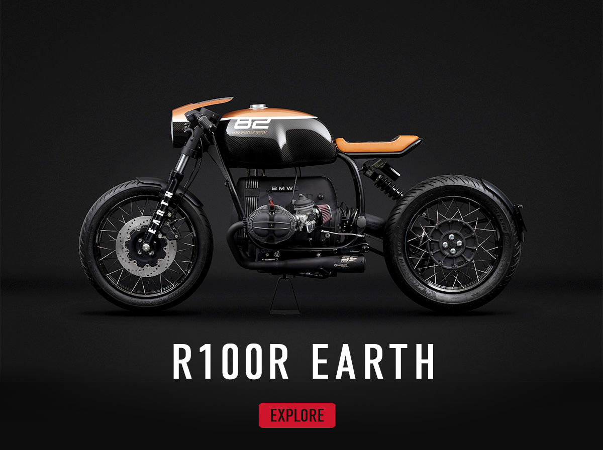 BMW R100R EARTH - CAFE RACER EDITION