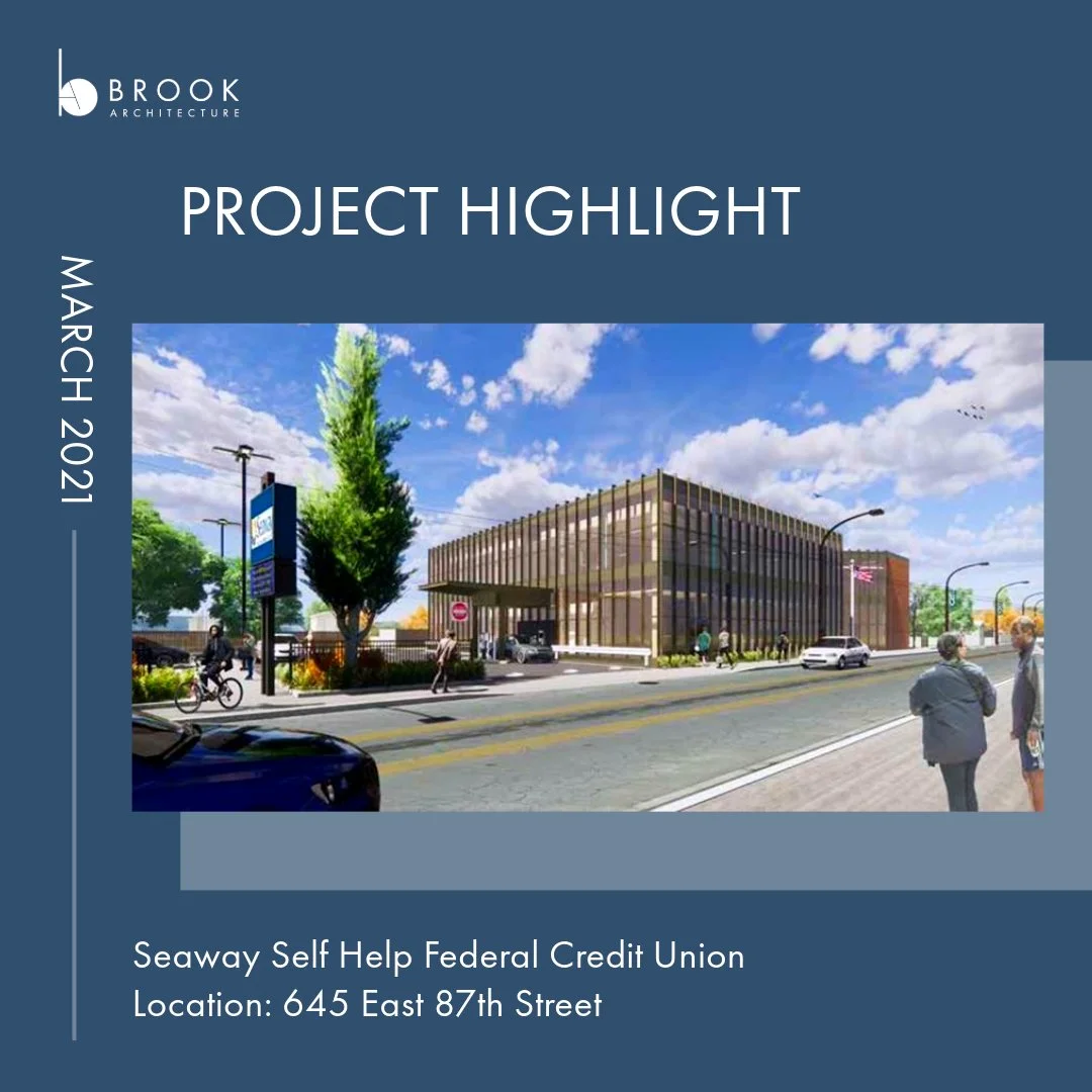 Brook designed a comprehensive renovation of the Seaway Bank Building, a historically significant structure once home to the country’s  largest Black-owned banking and lending institutions. As a way to engage the community in the design process