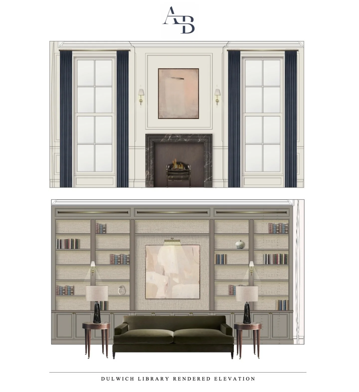 Take a peek at some of the visuals from our library at the Dulwich project. So excited to share more from this wonderful project in the coming months. ✨
.
.
.
#dulwich #interior #library #libraryinspiration #interiordesign