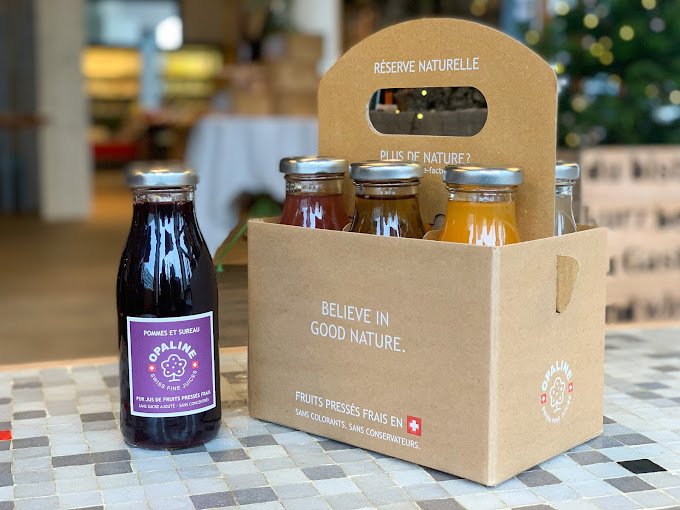 Der schmackhafte Fruchtsaft von Opaline