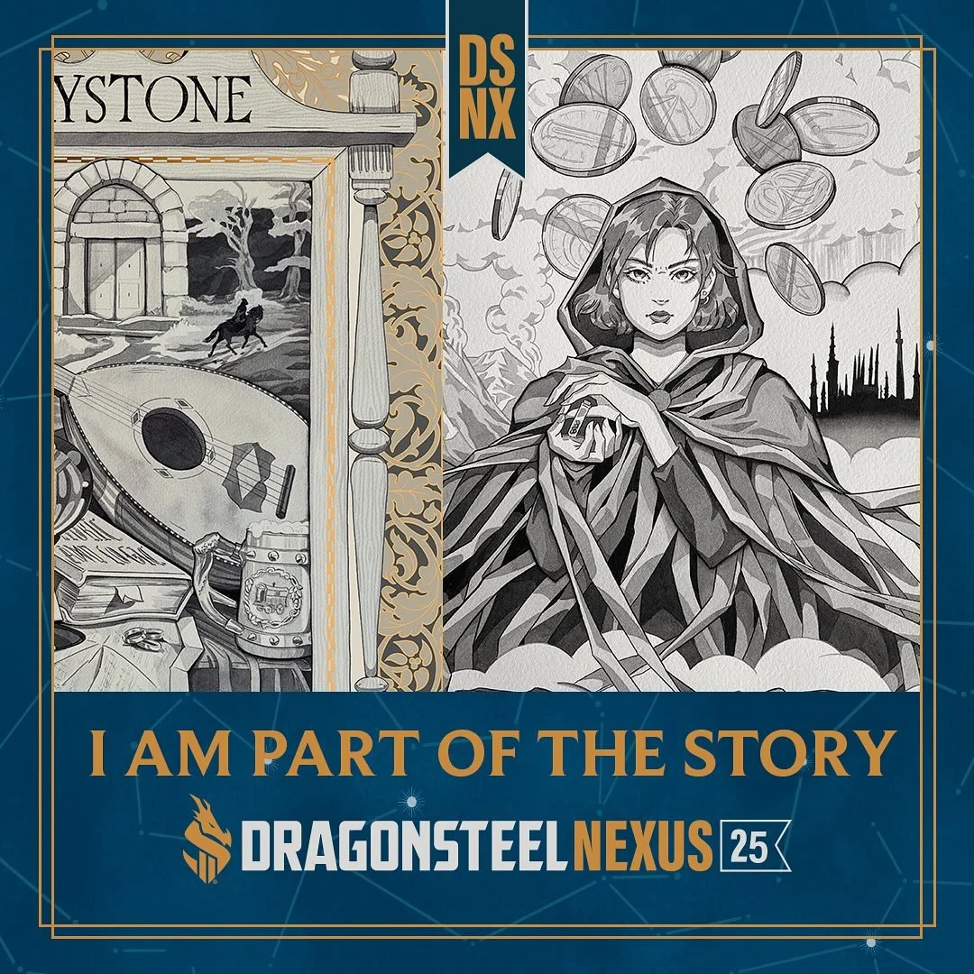 Excited to share that I&rsquo;ll be selling prints at Dragonsteel Nexus this December! Find me in Indie Row, all three days! Come hang out and talk fantasy art with me!

#DragonsteelNexus #DSNX25 #FantasyArt #BookArt #ArtPrint #IllustrationArt #Fanta