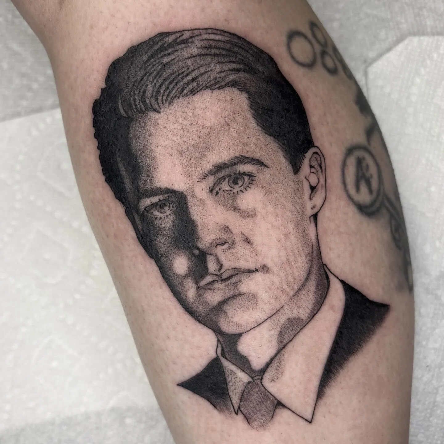 Agent cooper made @martlettattoo
