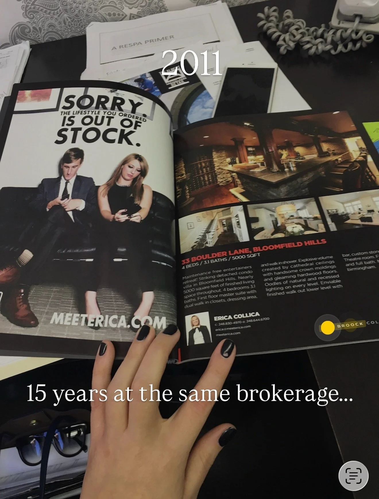 Longevity at the same brokerage in this business is RARE. 

When I made the tough decision to move away from my first brokerage in downtown Clarkston in 2011 (shout out to @emford79 and her mom Pam Ford Morgan who taught me allllll I know ❤️) - I mus