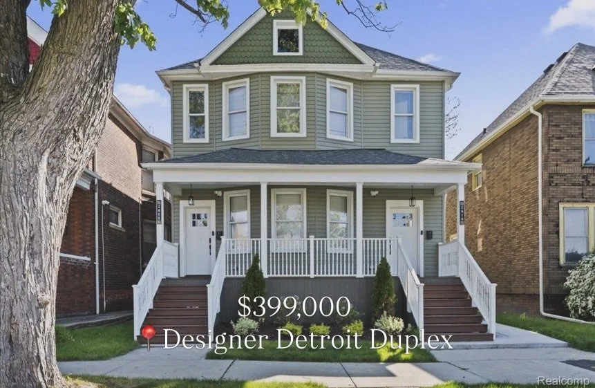 Two designer units. One VERY smart move. 

Intentionally reimagined by FIVE 17 STUDIO, this two-unit residence is perfectly poised in the heart of Detroit&rsquo;s Islandview neighborhood, just moments to West Village, Belle Isle, Little Village, shop