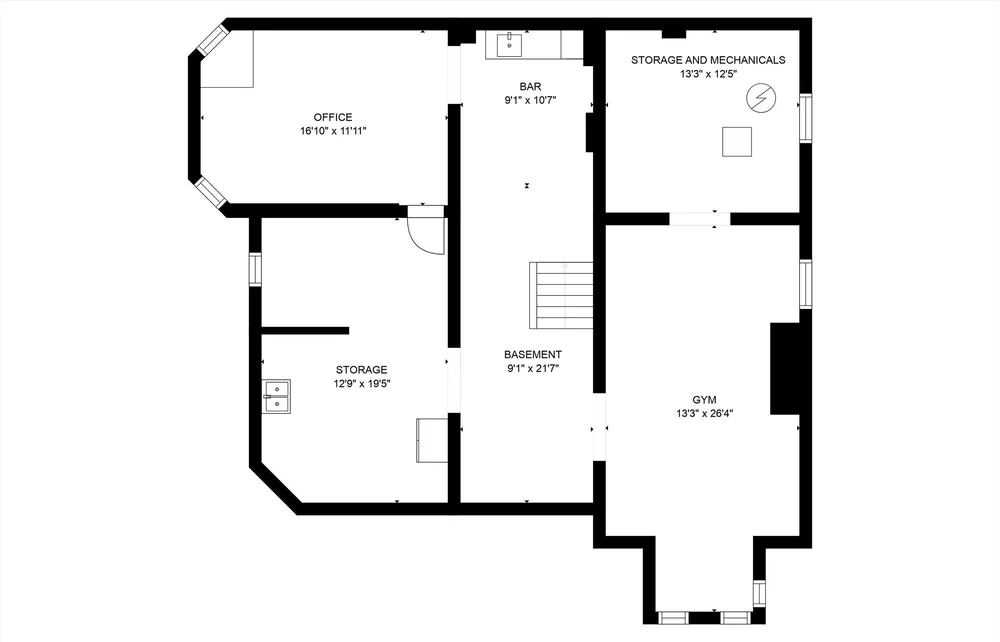 Ransom Gillis House 3 Bedroom Historic Brownstone FOR SALE Brush Park, Detroit, MI 48201