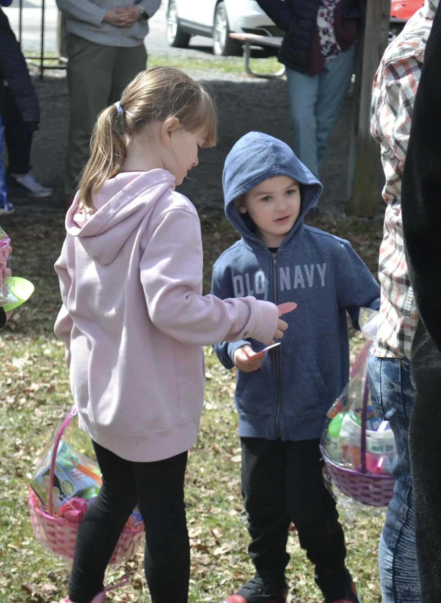 We found baskets too!