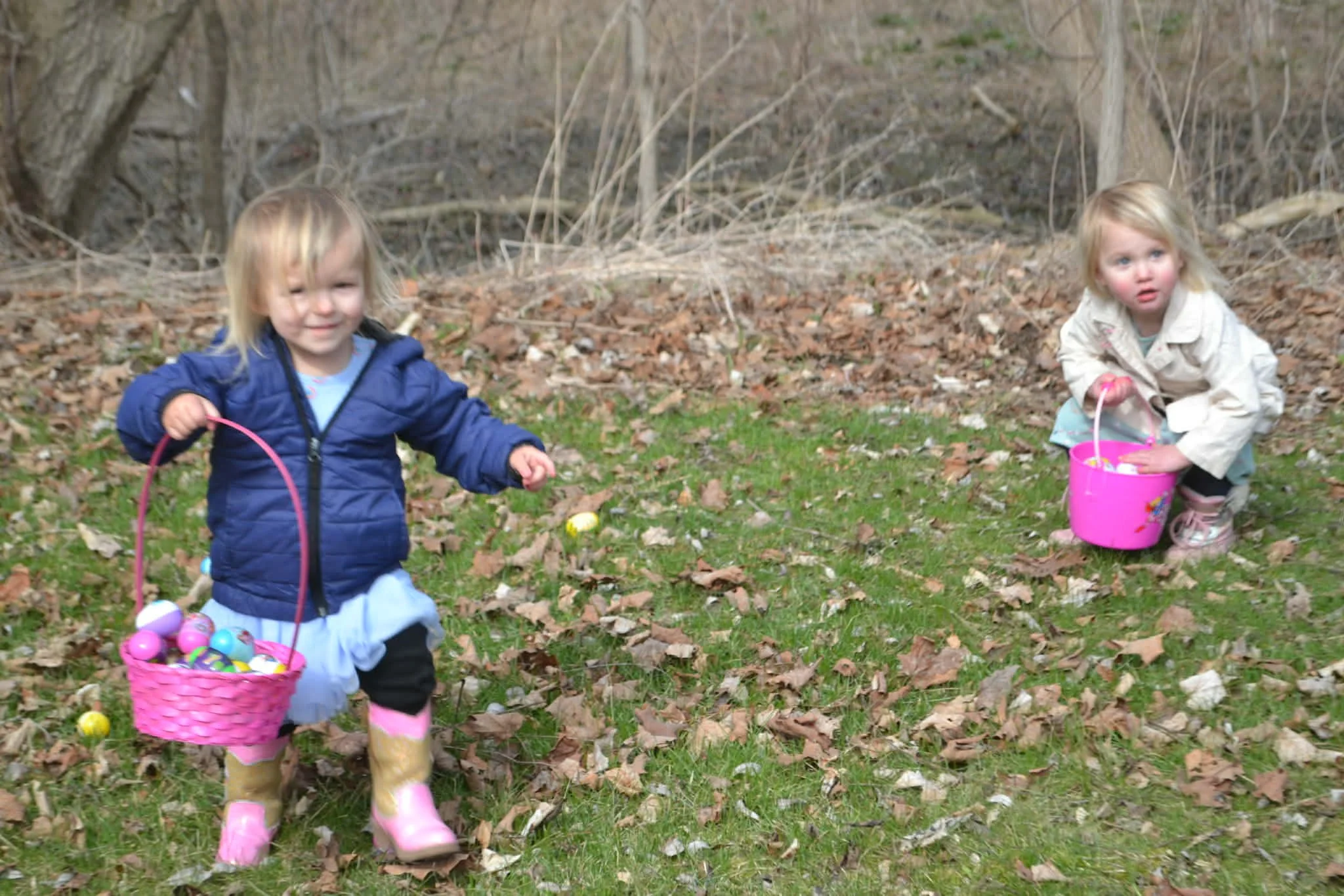 Lots of kids, lots of eggs. 