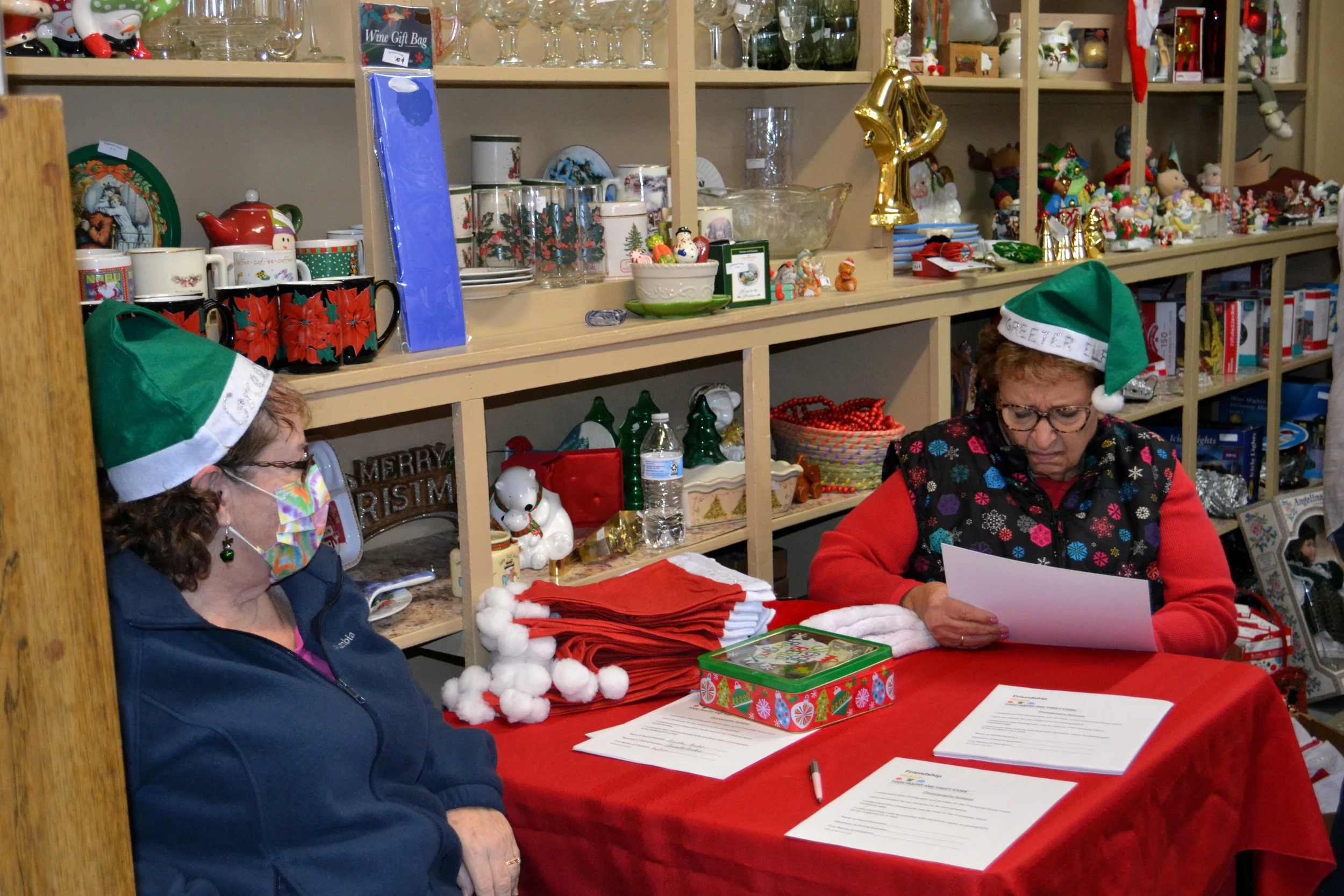 The "Check-In" Elves.