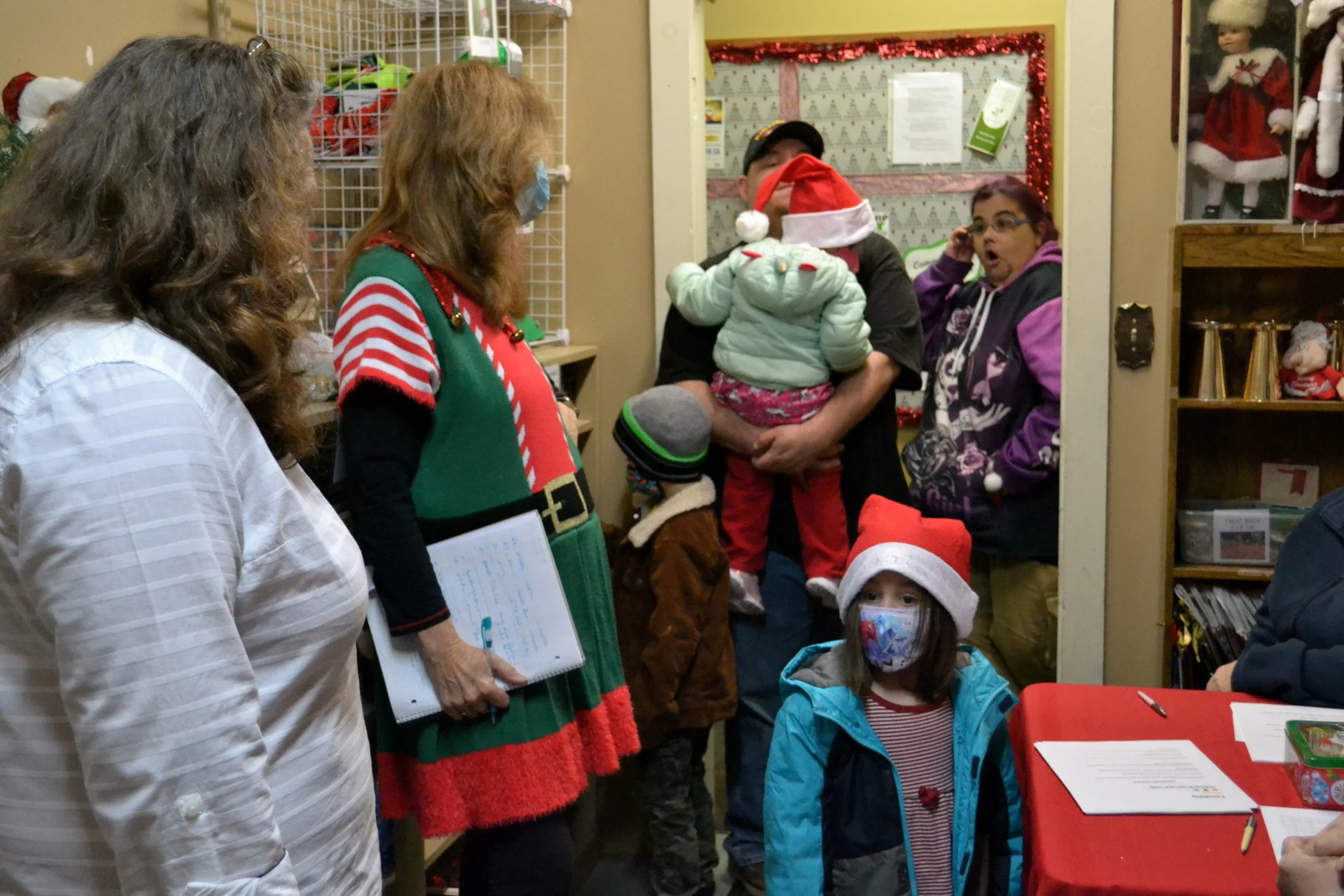 Welcoming the next family. 