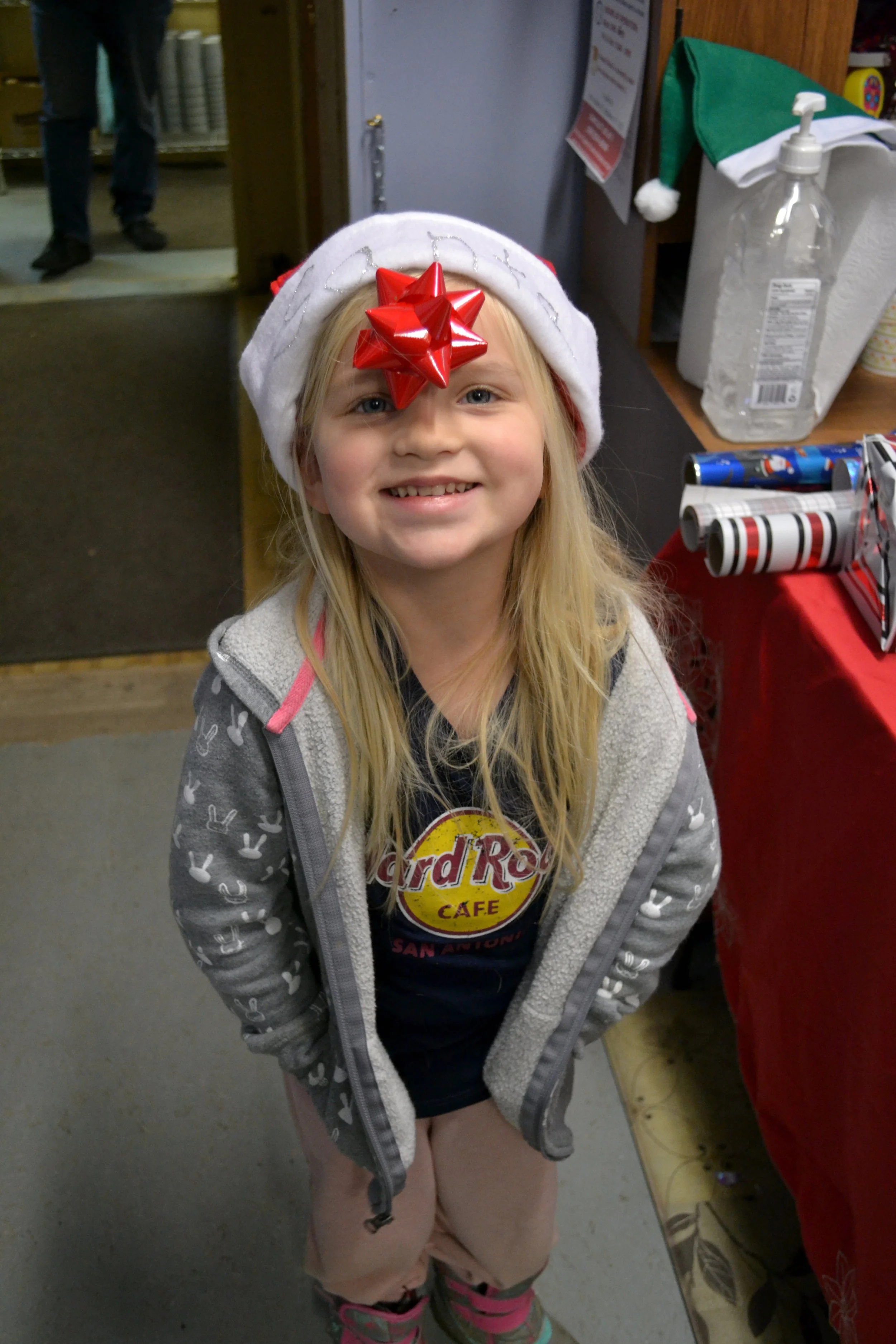 "I know where to put a bow!"