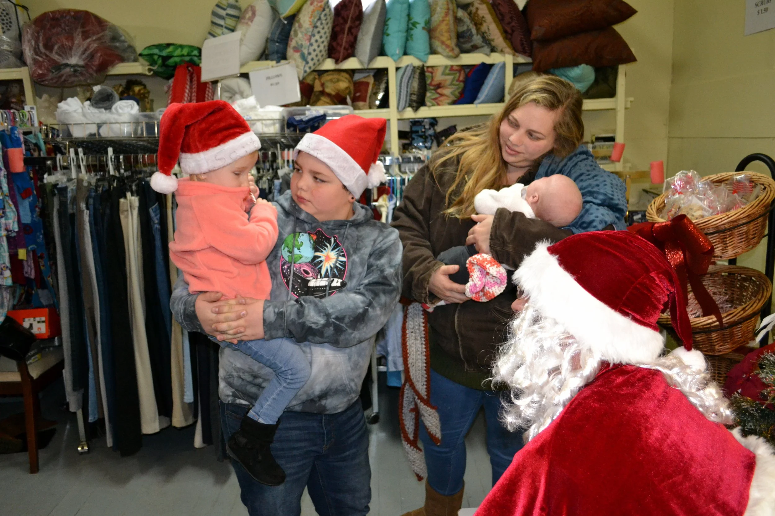 It's ok, it's Santa.