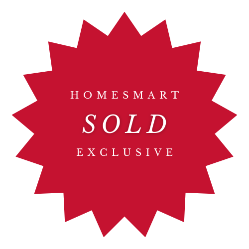 Red starburst with text "HomeSmart SOLD Exclusive."