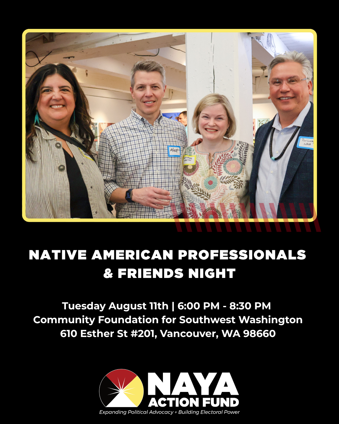 NATIVE AMERICAN PROFESSIONALS &amp; FRIENDS NIGHT