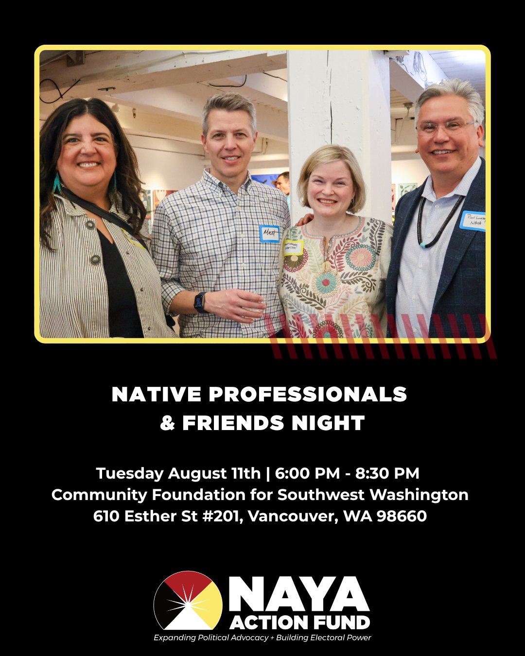 NATIVE PROFESSIONALS &amp; FRIENDS NIGHT