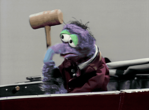 Gonzo Giving Up Performing.gif