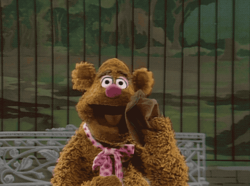 Fozzie Hat on Nose.gif