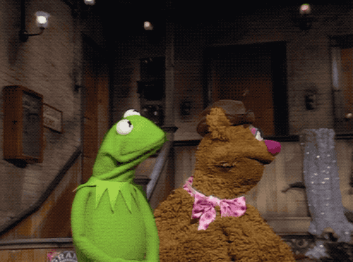 Some really great Muppet shrugs this episode.