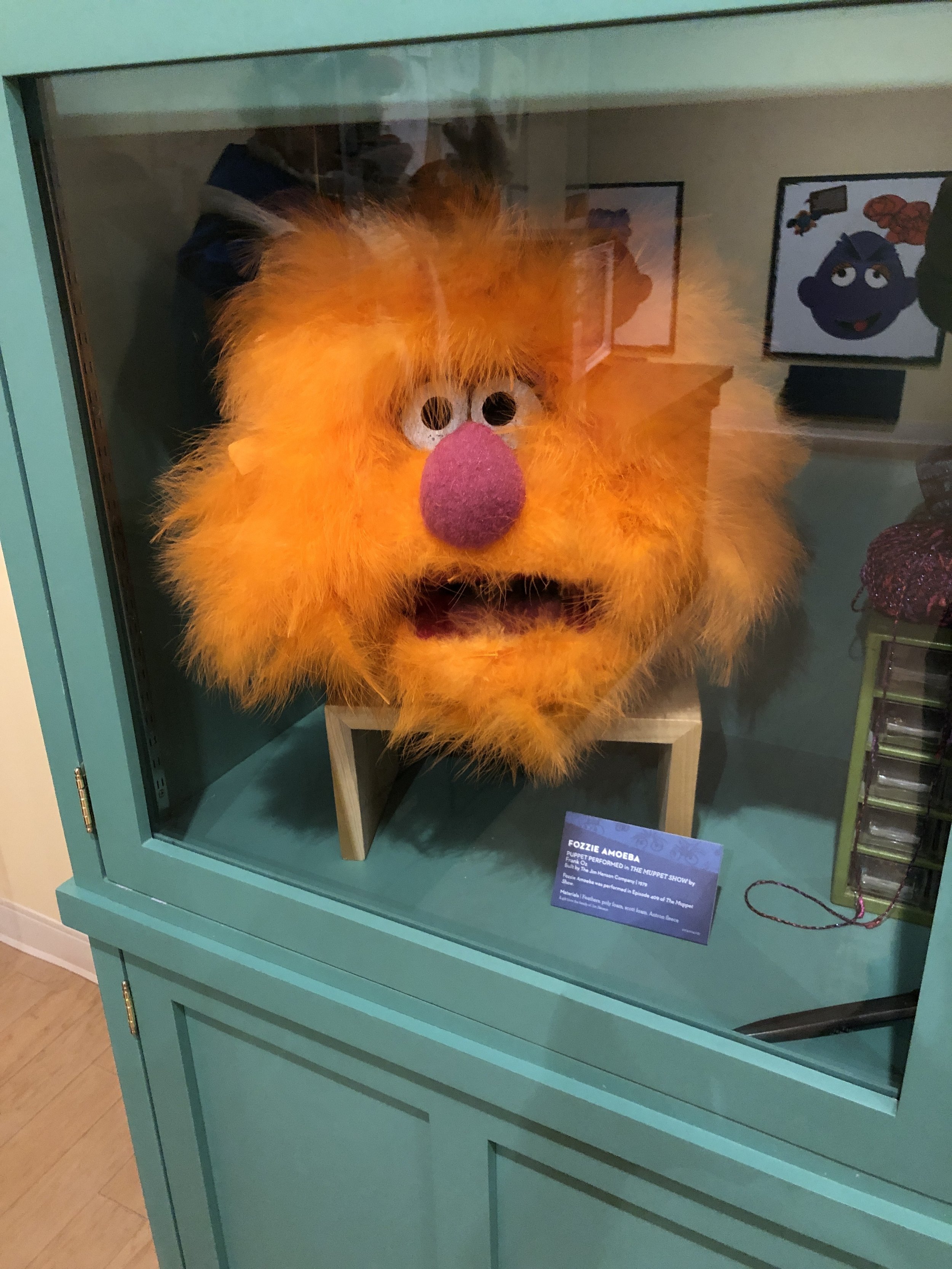 Fozzie Amoeba at the Center for Puppetry Arts in Atlanta (Photo by Adam)