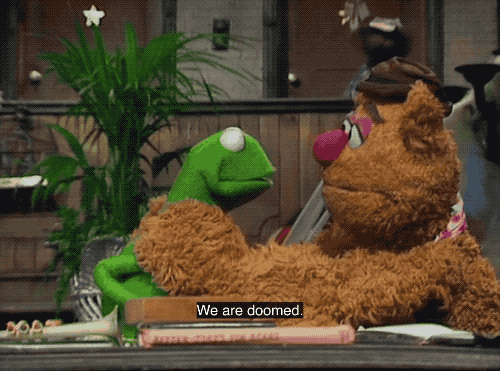 fozzie we are doomed.gif