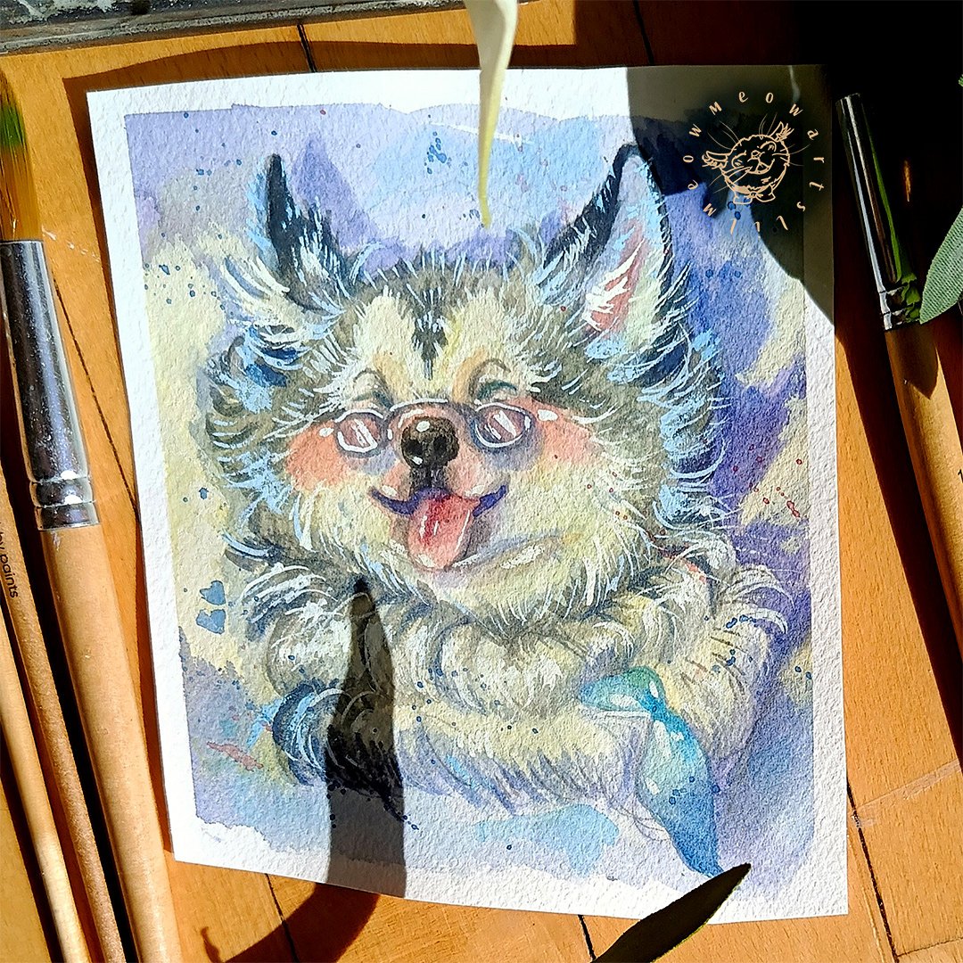 Hey guys and welcome back to a new post!!🐕🪻

This Siberian Husky is very elegant and proper today! He posesses a lot of intelligence but is also very mischiveous❤️

Have a lovely day and stay safe and happy everyone!!🐕🪻

#art #artist #siberianhus